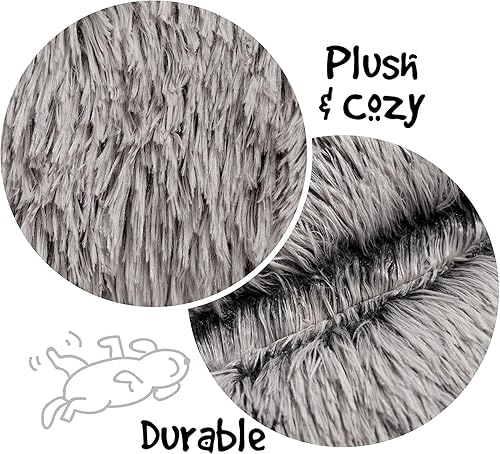 Miniatura 3 de Friends Forever Donut - Cama con forma de dona para gatos y perros medianos y pequeños, camita redonda para interiores