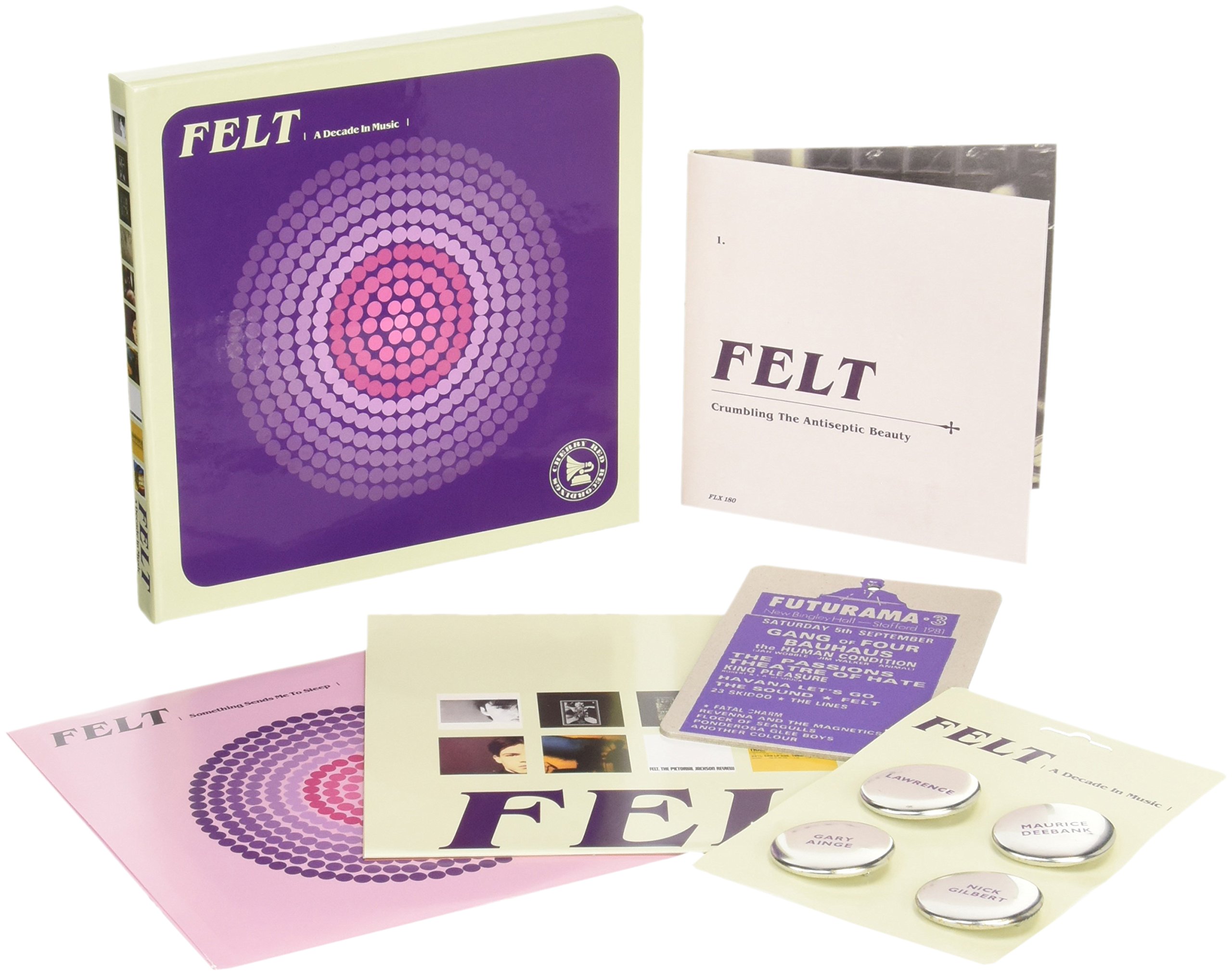 FELT 美の崩壊　レコード Amazon.co.jp: 美の崩壊:CD&7インチ・レコード・ボックスセット: Music