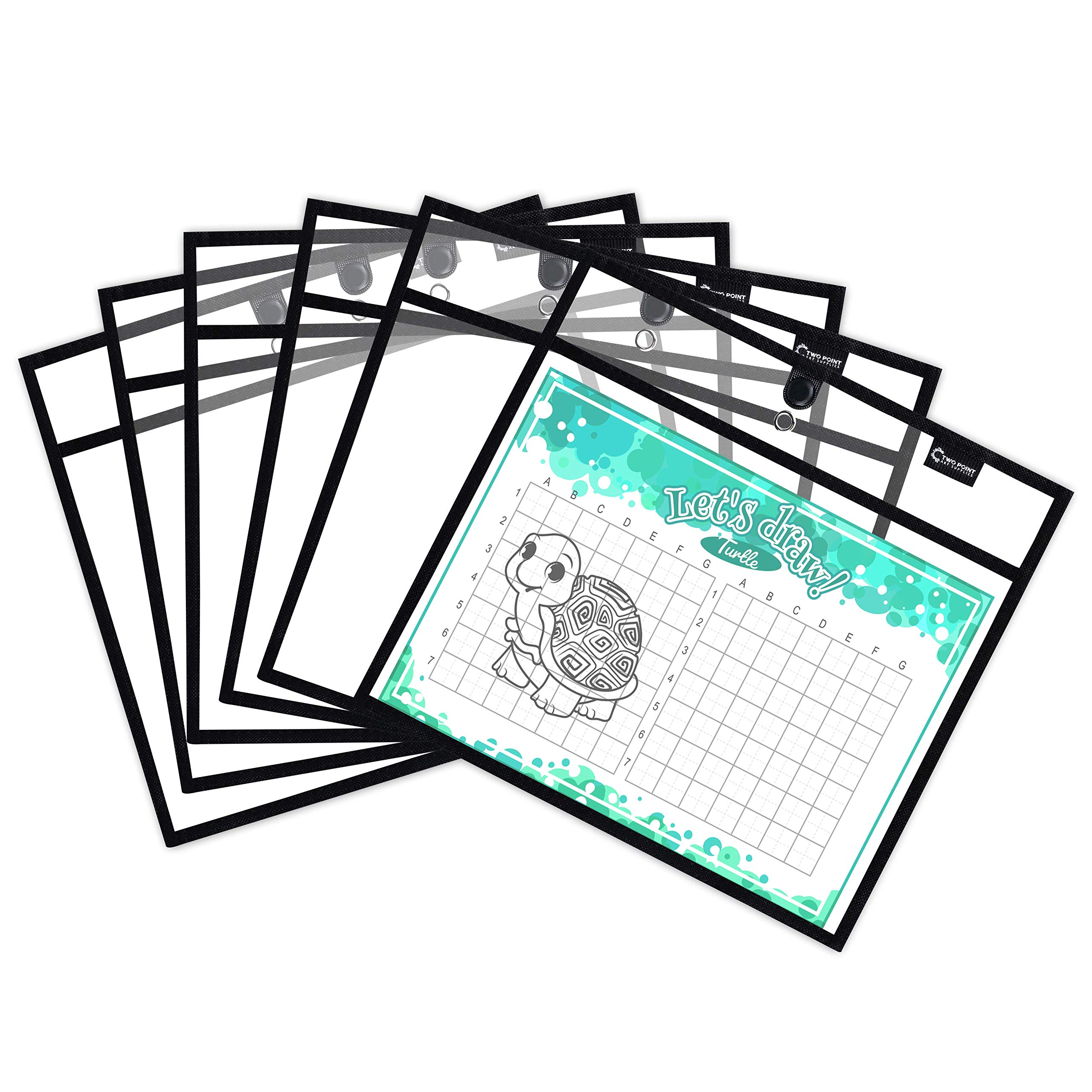 Buy Dry Erase Pockets by Two Point (6Pack) Landscape