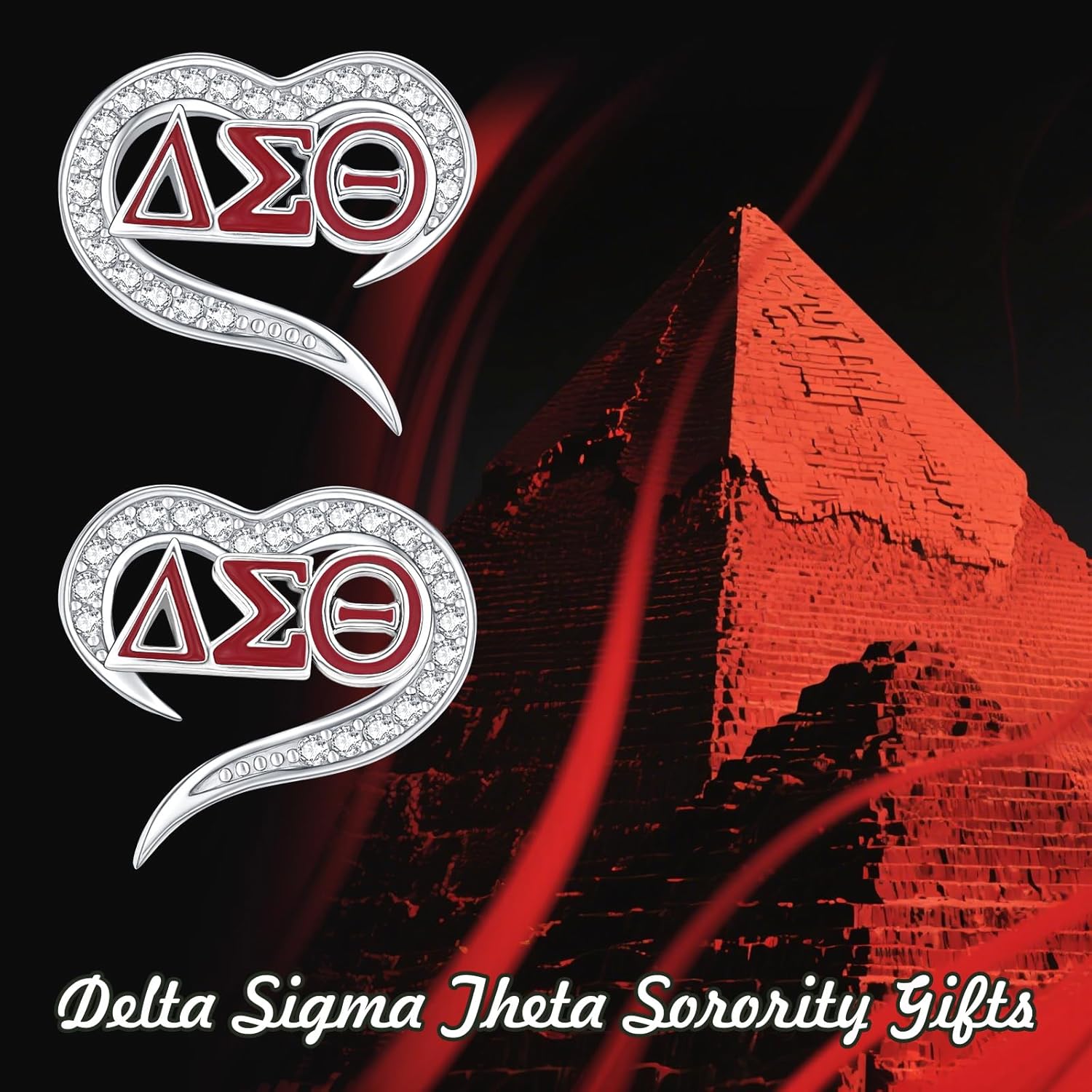 AKA/ZPB/DST/SGR/OES Sorority Gifts for Women 925 Sterling Silver Sorority Paraphernalia Gifts Greek Jewelry for Finer Women - Image 6