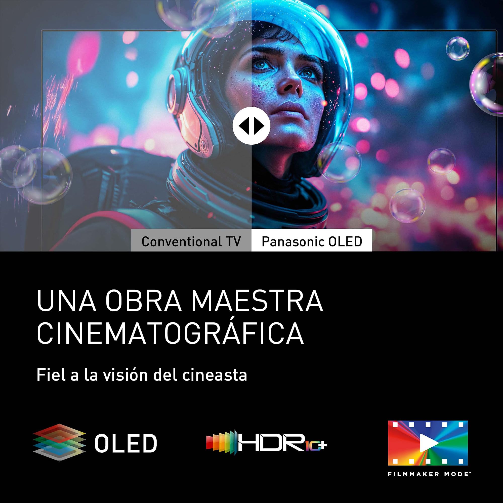Panasonic Premium TV-48Z80BEZ, Serie Z80B, 48 Pulgadas, Smart TV OLED 4K Ultra HD, 2025, Fire TV, Dolby Vision y Atmos, Modo Juego Extremo, Compatible con Alexa y Apple, Bluetooth, Negro