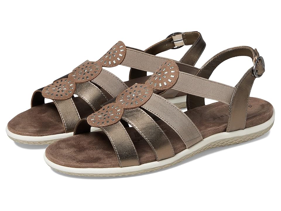 David Tate Quilt (Pewter Nappa) Women's Shoes INTERNATIONAL SHIPPING