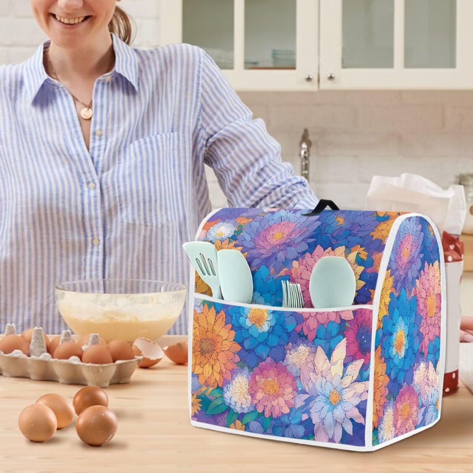 Psesaysky Bright Blossom S Size Kitchen Aid Mixer