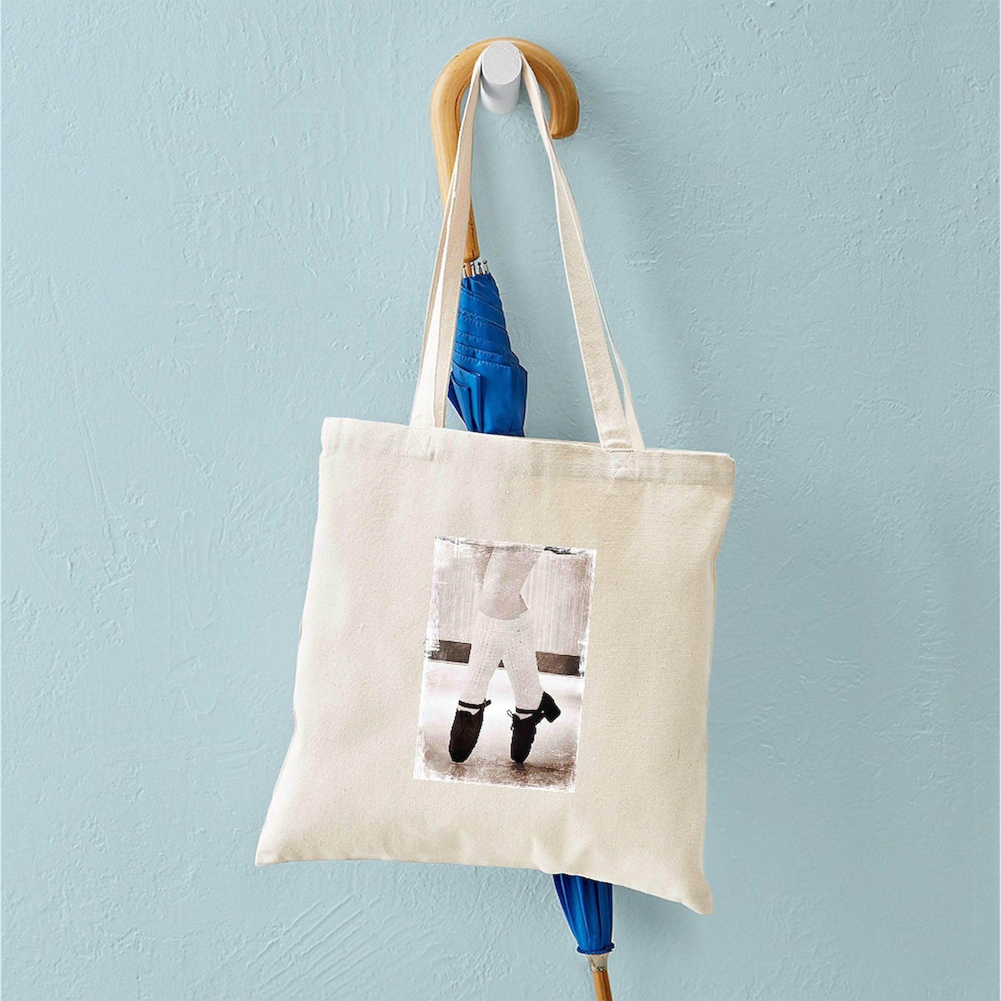 CafePress Irish Step Dancer Tote Bag - Natural Canvas Reusable Shopping Bag - View #8