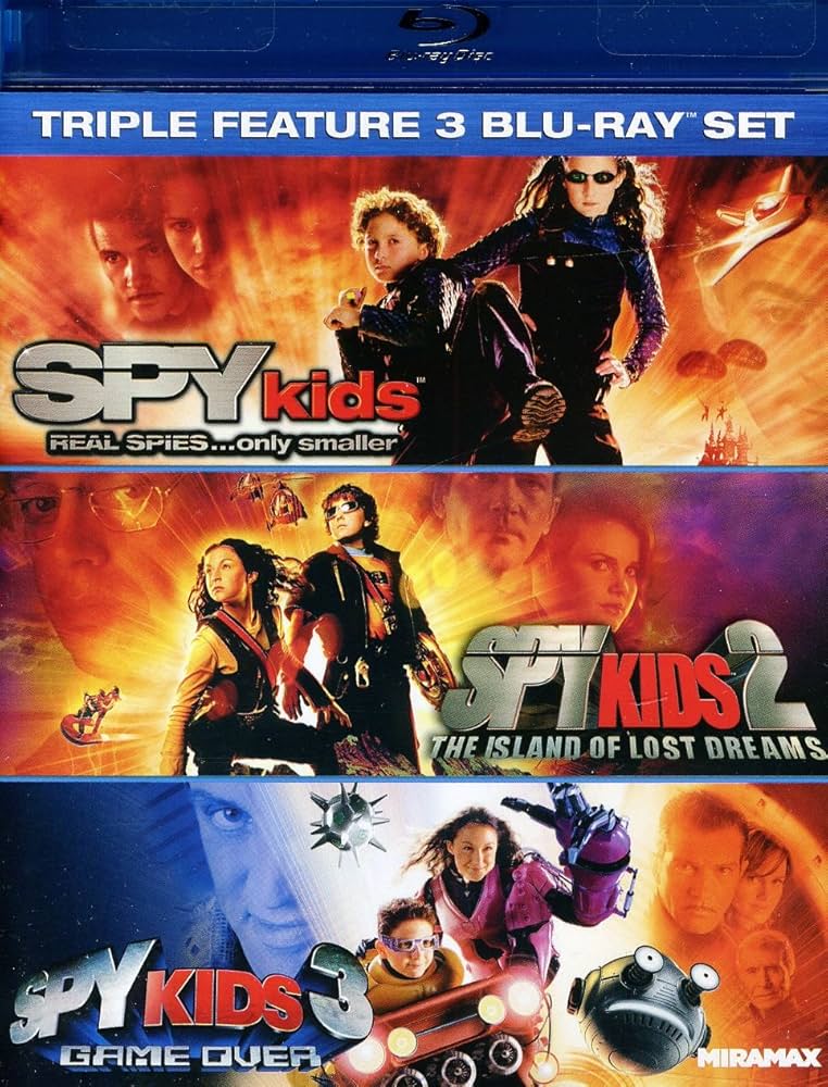 キッズ・ファミリー Play Along! Blu-ray Spy Kids Triple Feature (Blu-ray): 0031398145738: Books