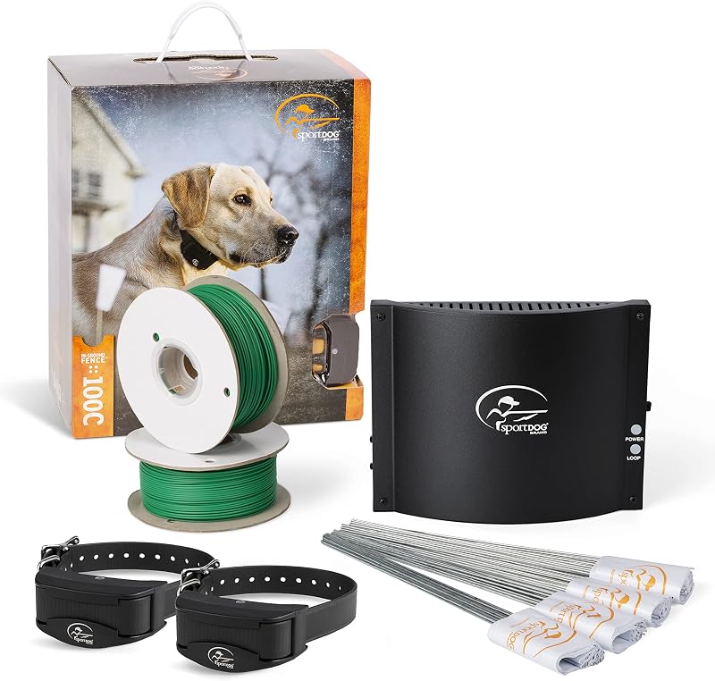Cerca Eletrônica Subterrânea Recarregável SportDOG para 2 Cães BND-154
