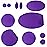 aZengear Repair Patches for Jackets, Tent, Shoe Toe, Air Mattress, Inflatables, PVC Gear - Waterproof, Self-Adhesive, Tear-Cold-Heat-Resistant, Down Puffer Coat (11 Pcs, Purple)
