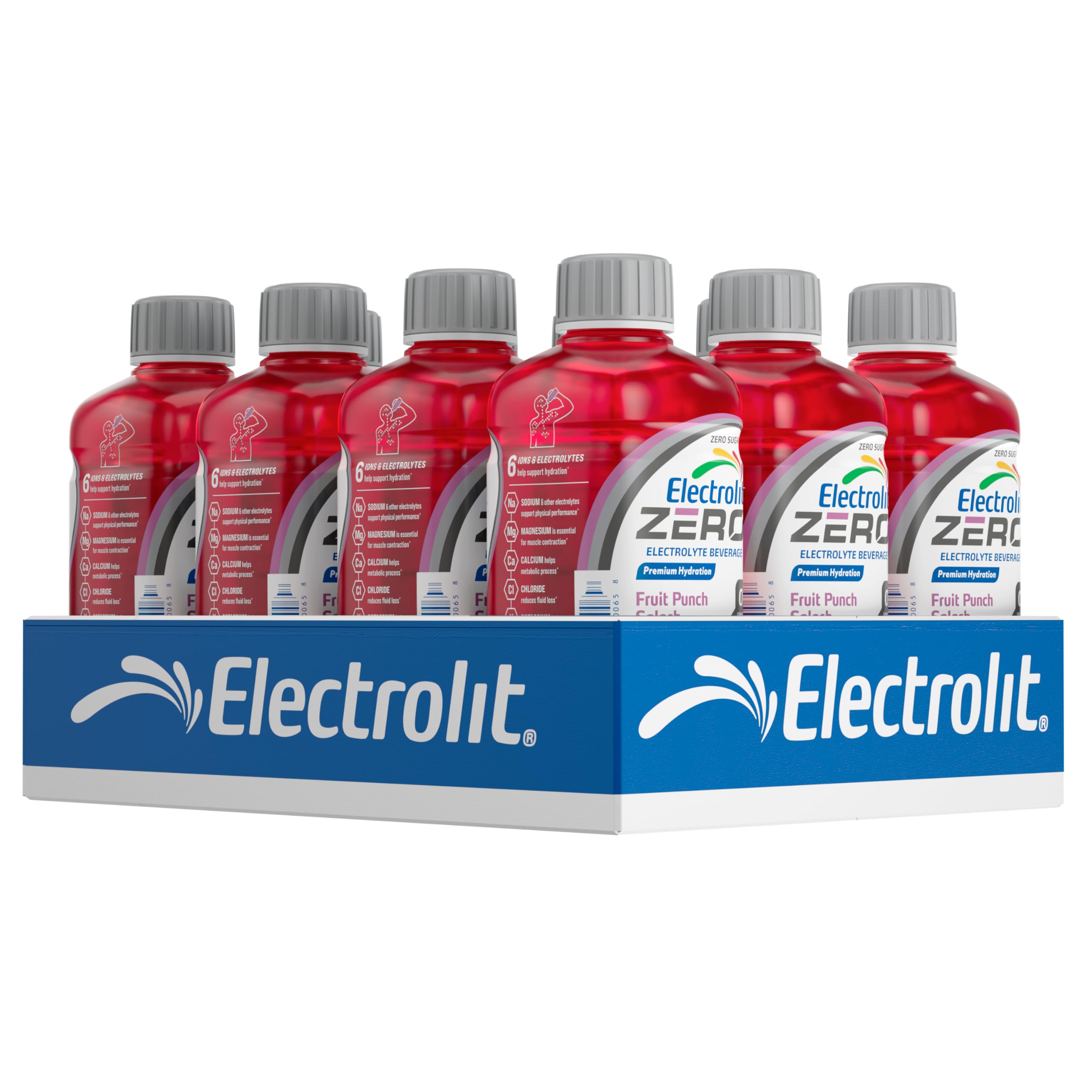 Amazon.com: Electrolit Zero, Electrolyte Beverage, Fruit Punch