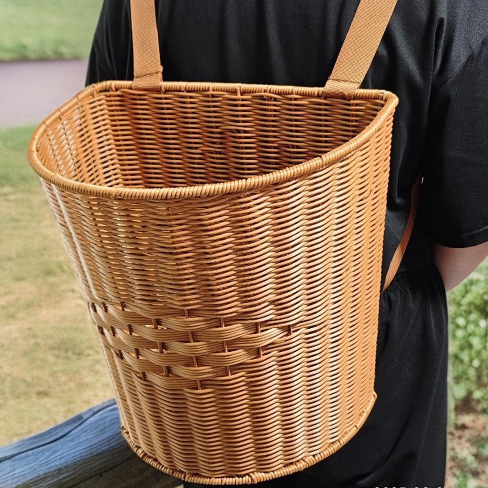 Paniere Portatile In Pp Resistente Con Cinghie Regolabili