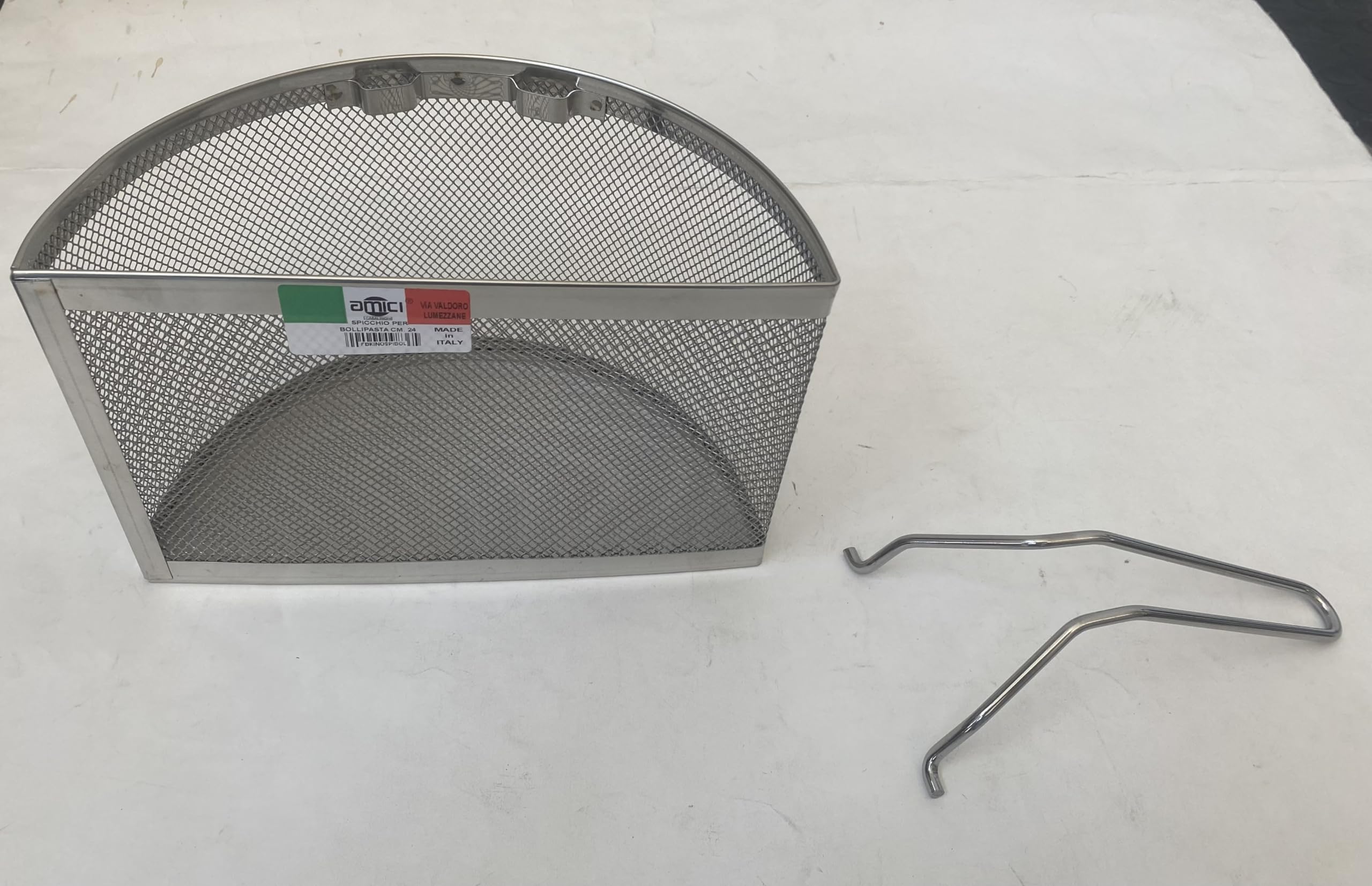 HOMELY DIVISORE per Cottura Maxi (UTILE per CUOCERE Due Tipi di Pasta CONTEMPORANEAMENTE(Manico Estraibile a Molla)
