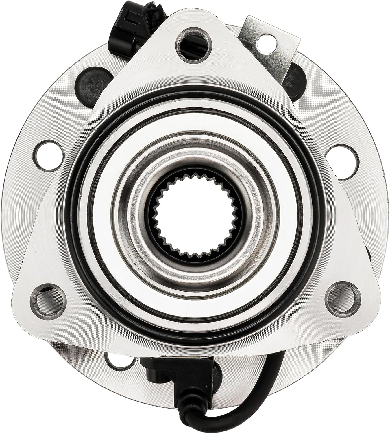 KAX 513124 1PC Front Wheel Hub Bearing Compatible with Chevrolet S10 1997-2004,W/ABS 5 Lugs Wheel Bearing and Hub Assembly