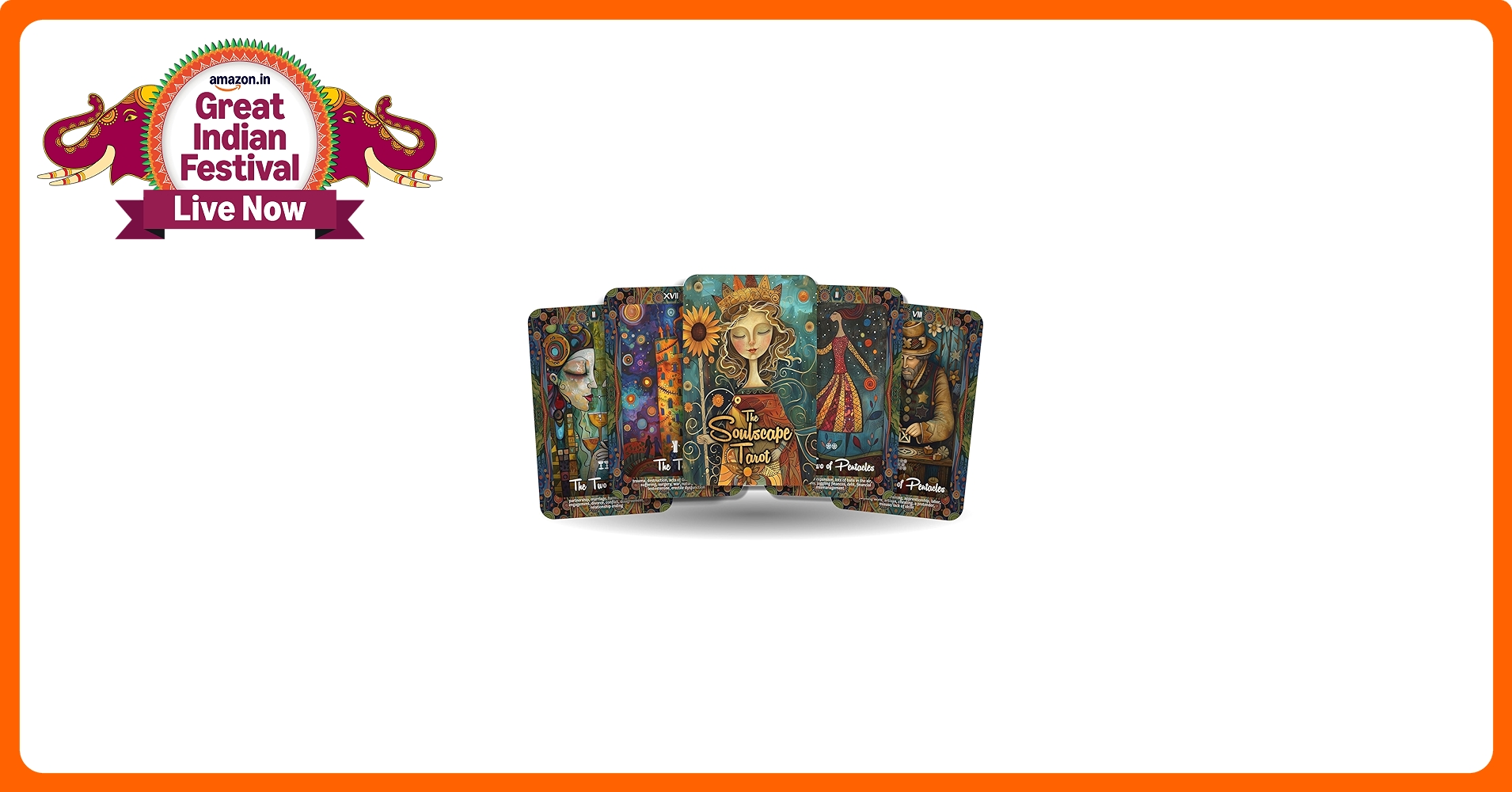The Soulscape Tarot 未開封 The Soulscape Tarot - 78 cards - Tarot - Tarot Deck