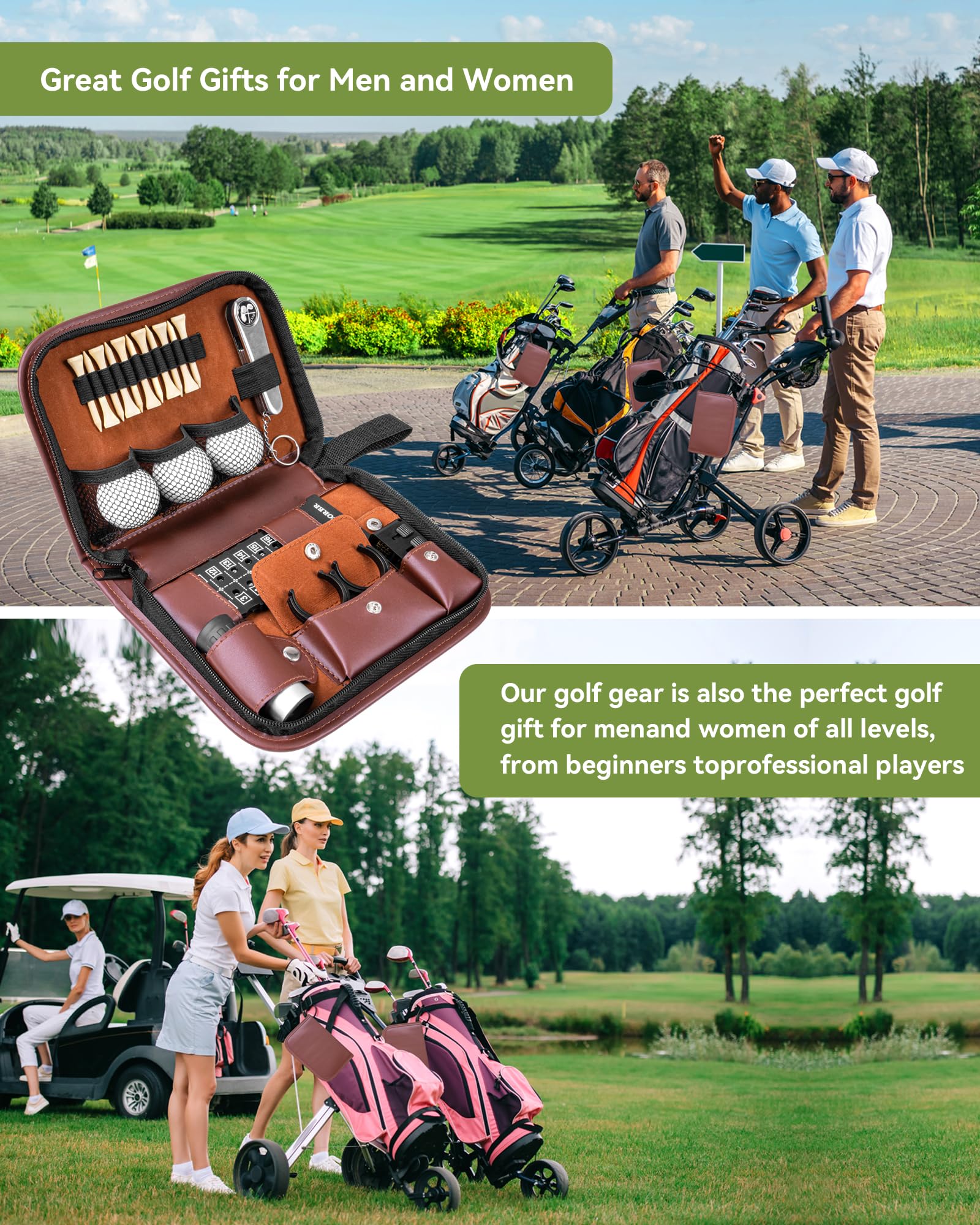 Accesorios de golf para hombre