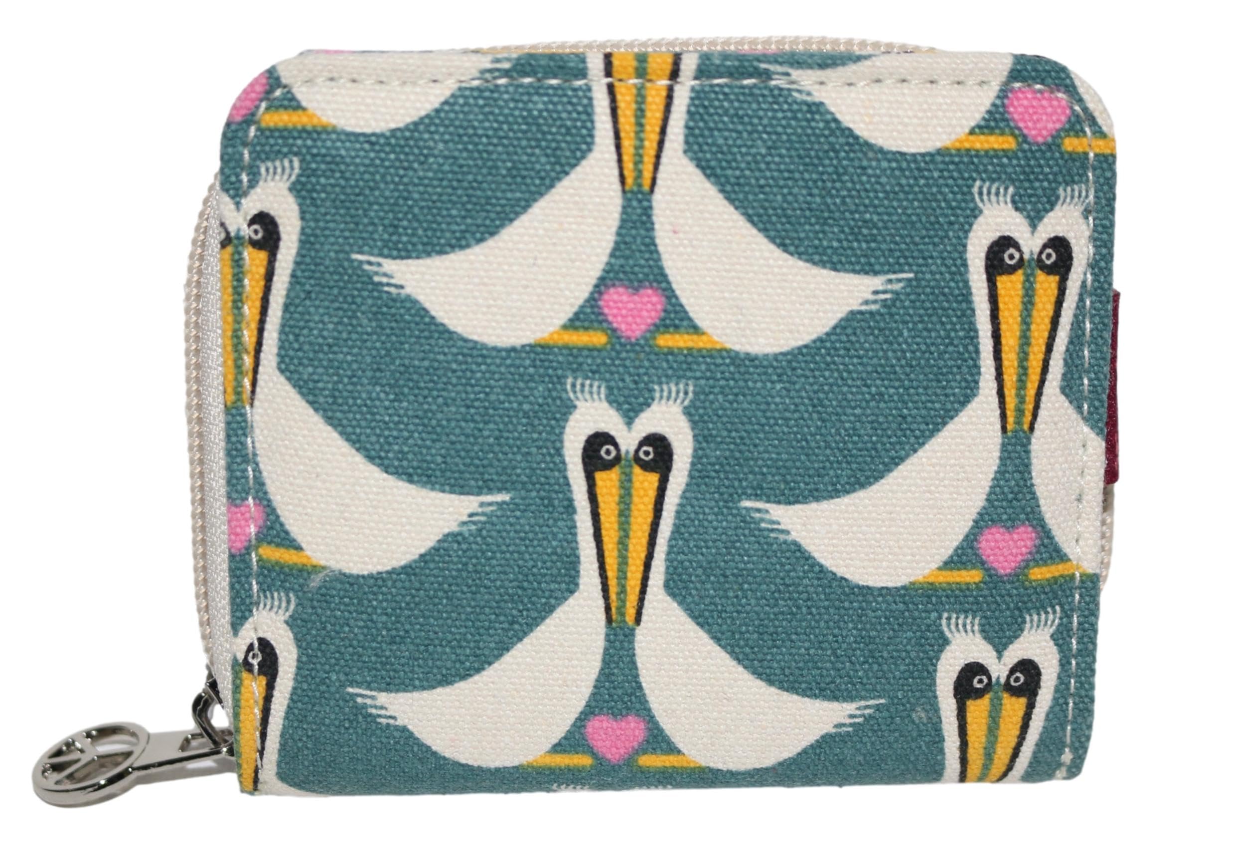 bungalow 360 Billfold Vegan Wallet, Pelican, Small, Billfold Style Wallet