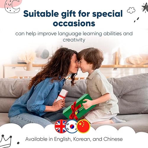 Miniatura 9 de Story Cinema - Proyector de cuentos para niños, interactivo, lectura en voz alta, juego de iniciación audiovisual con 6 libros clásicos, 6 paquetes