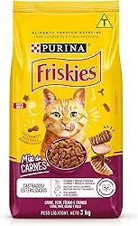 Purina Friskies Ração Gatos Castrados Friskies Mix De Carne 3Kg