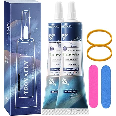 Art Soft Adhesive Glue Perfect for Lego, Plasticine, Ornaments. Transparent. (Includes Tools)