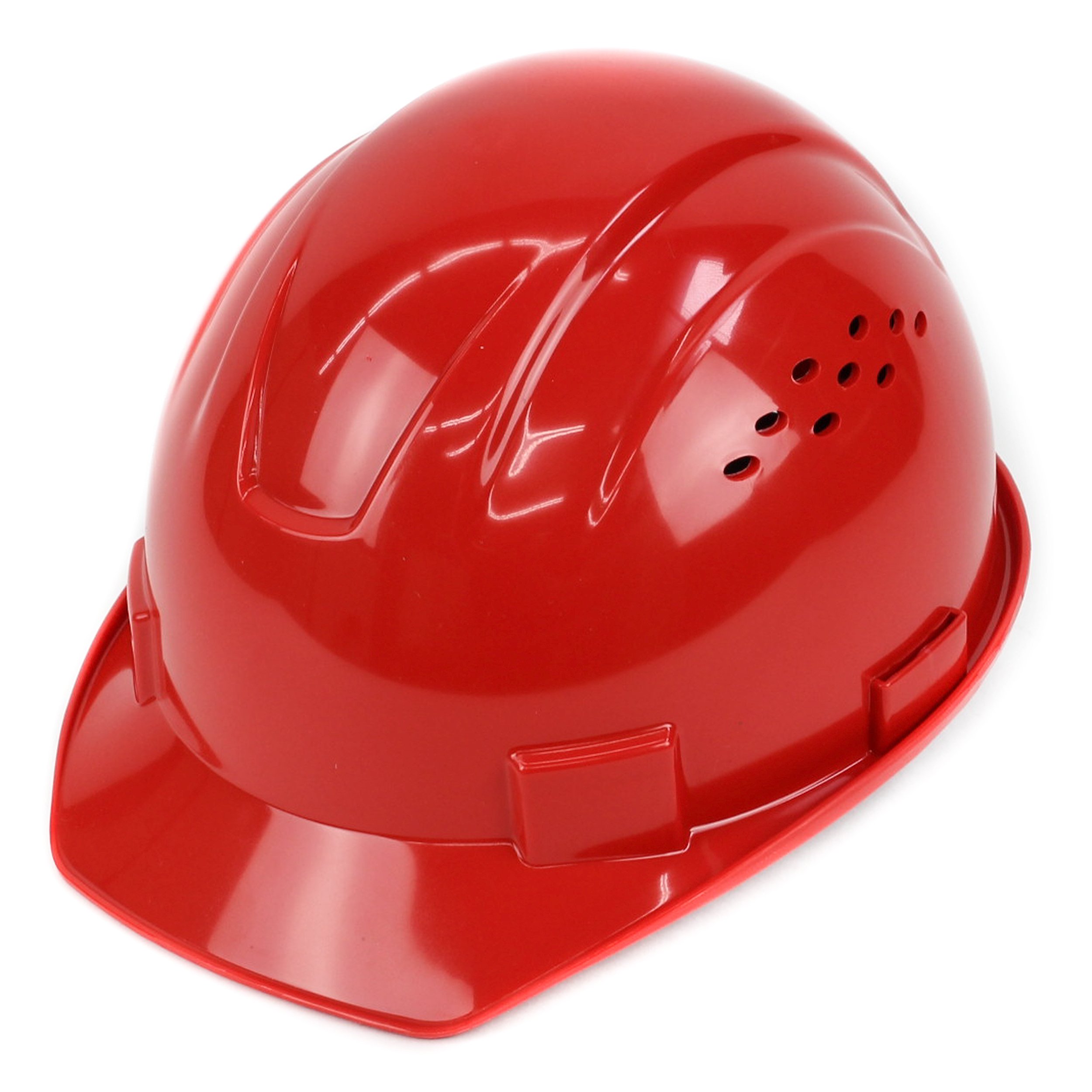 RK-HP14-RD, Hard Hat Cap Style with 4 Point Ratchet Suspension, 1EA (Red)