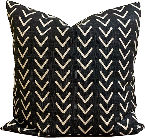 Miniatura 4 de Black Tan Pillow Covers, Black Throw Pillow Cover, Black Tan Throw Pillow Covers, Black Decorative Pillow Covers, 16x16, 20x20, 18x18, ALL SIZES