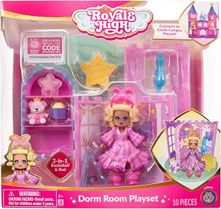 Royale High Dorm Room Playset with Doll and Accessories