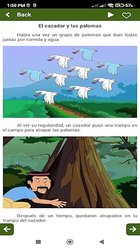 Spanish kids story with audio