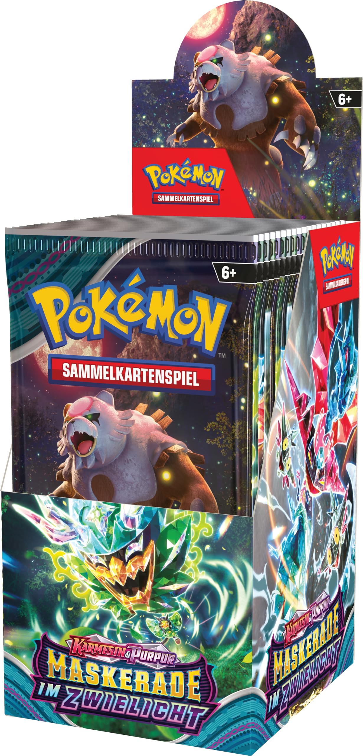Pokémon - Trading Card Game: Booster Pack Display Box Crimson & Purple