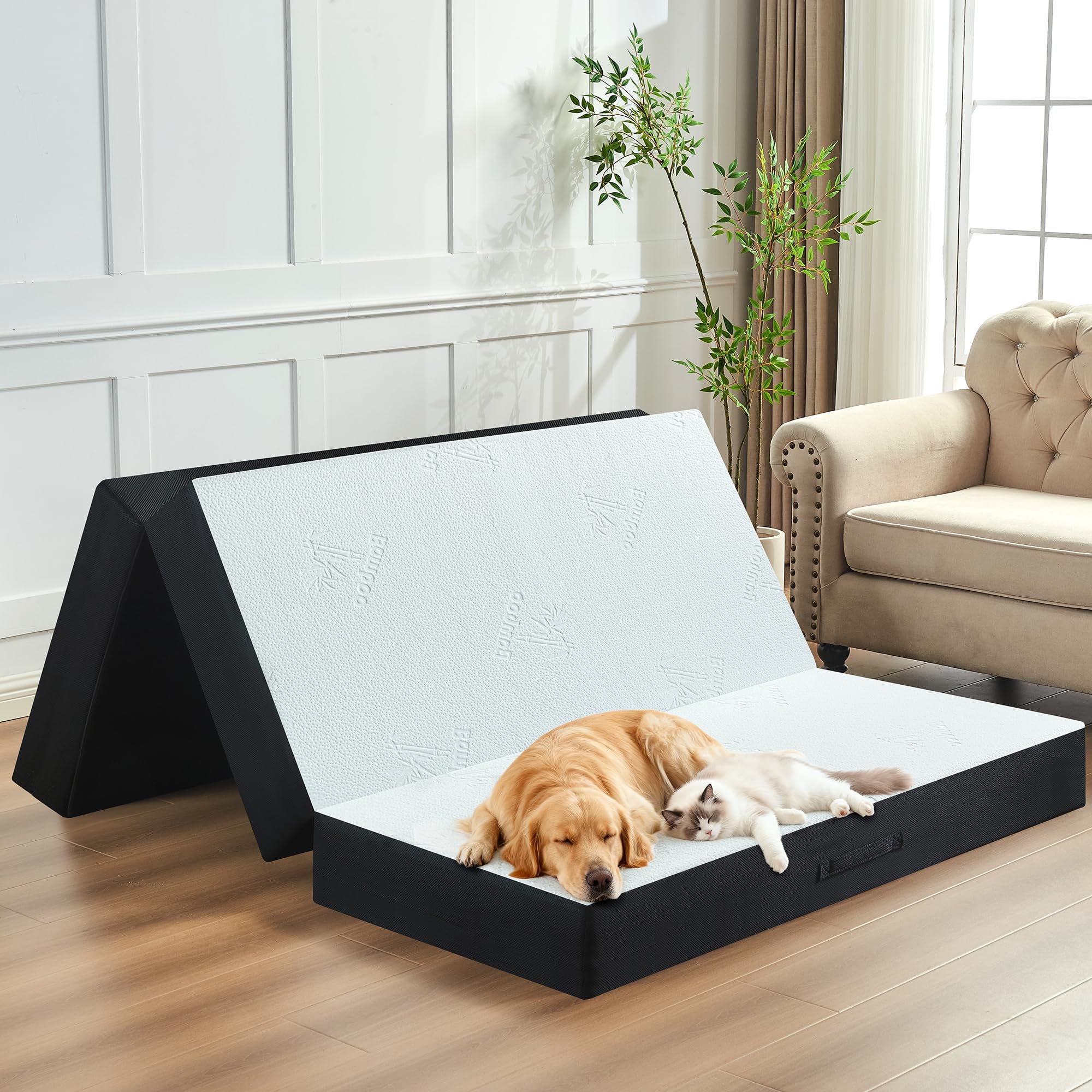 bedsmile 6 Inch Trifold Mattress