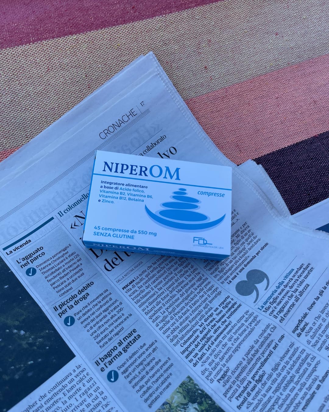 La Farmaceutica Dr. Levi - Integratore Alimentare A Base Di Acido Folico , 45 Unità Da 500 Mg