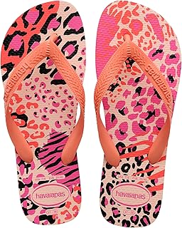 Havaianas – Top Animals, bequeme, leichte und strapazierfähige Flip-Flops, Sohle mit Animal-Print, breite Riemen und flexi...