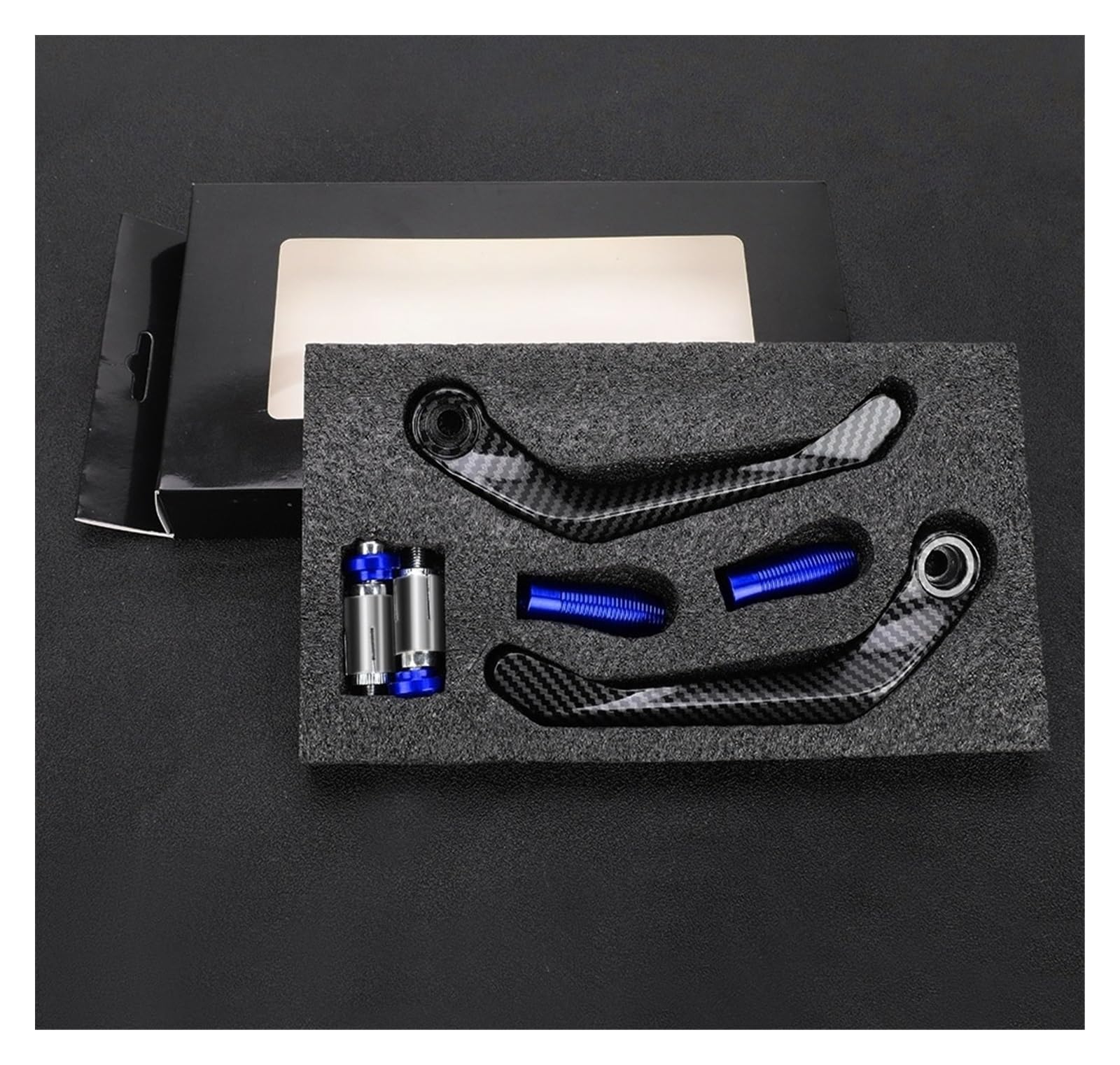 Lbcsrmh Blue Motorcycle Brake Clutch Lever Protector Motorcycle Accessories Levers Guard Brake Clutch Handlebar Protector For Qjmotor Qjsrk600 Srk600 Srk 600 All Years