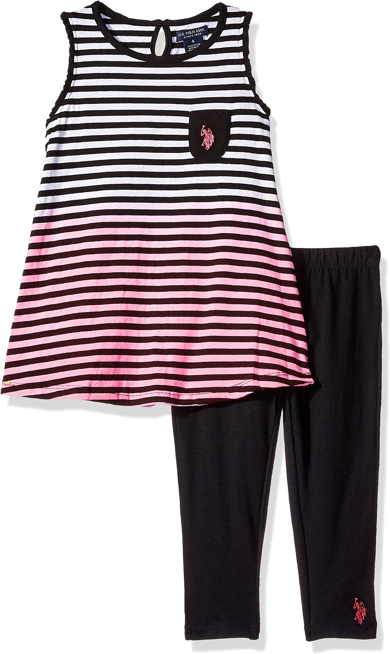 U.S. POLO ASSN. Girls' Clothing Set