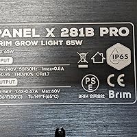 Amazon.co.jp: (Official) BRIM PANEL X Plant Growing Light