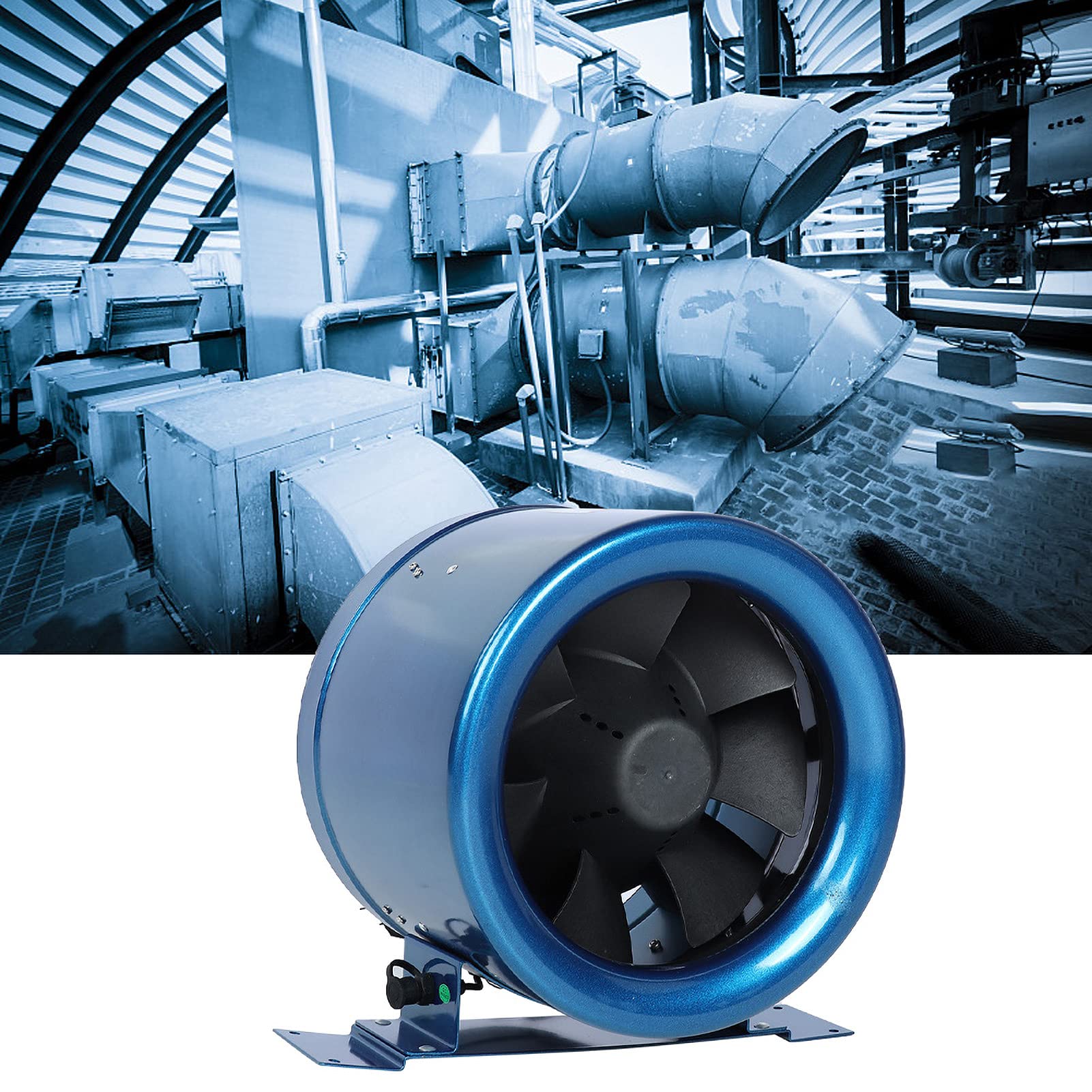 Silnik EC, wentylator kanałowy z regulacją prędkości do hotelu 150 W 3200 RPM 1065 CFM 1808 M³/h AC 220 V do łazienek, wentylatorów domowych