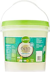 Qualicoco Oleo Coco Sem Sabor 3L
