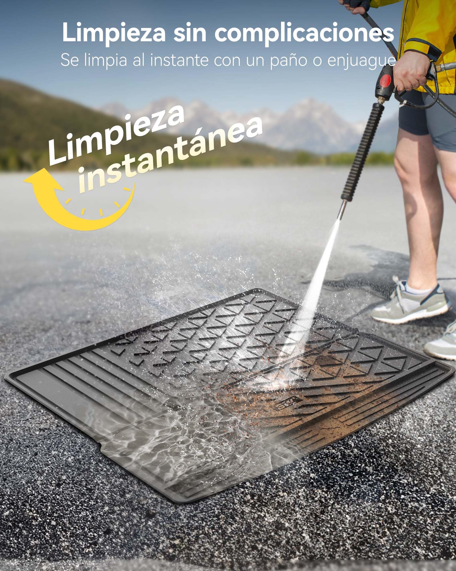 3W Alfombrilla Maletero de para BMW X1 U11 2023-2025 2026 xDrive25e Híbrido de Gasolina & IX1 U11, Thorex™ Alfombrillas Maletero de Coche para Todo Tipo de Clima Juego Completo de Coche