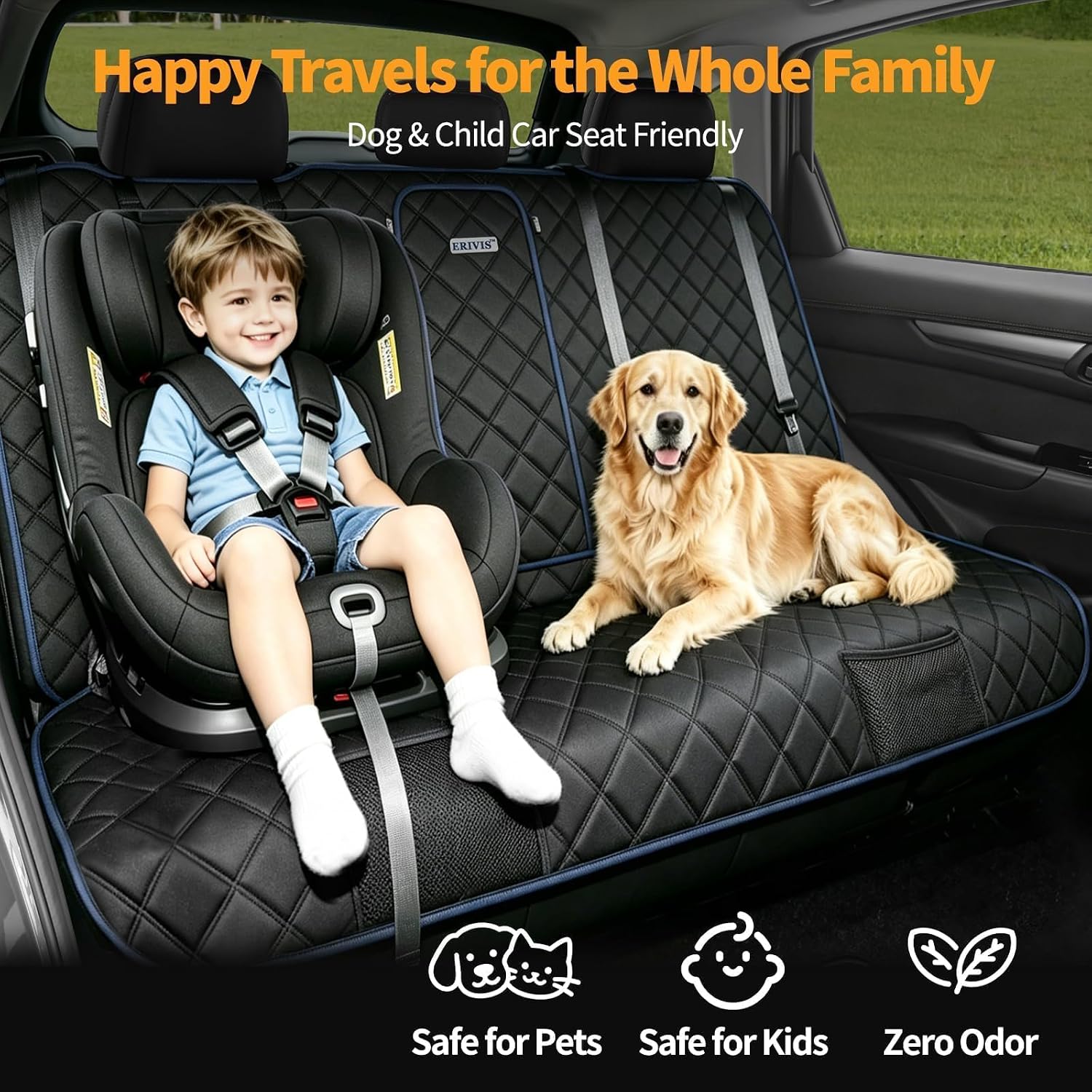 Dog Car Seat Cover for Mazda CX-5 CX-50 CX-30 CX-90 CX-70 Mazda 3 image 3