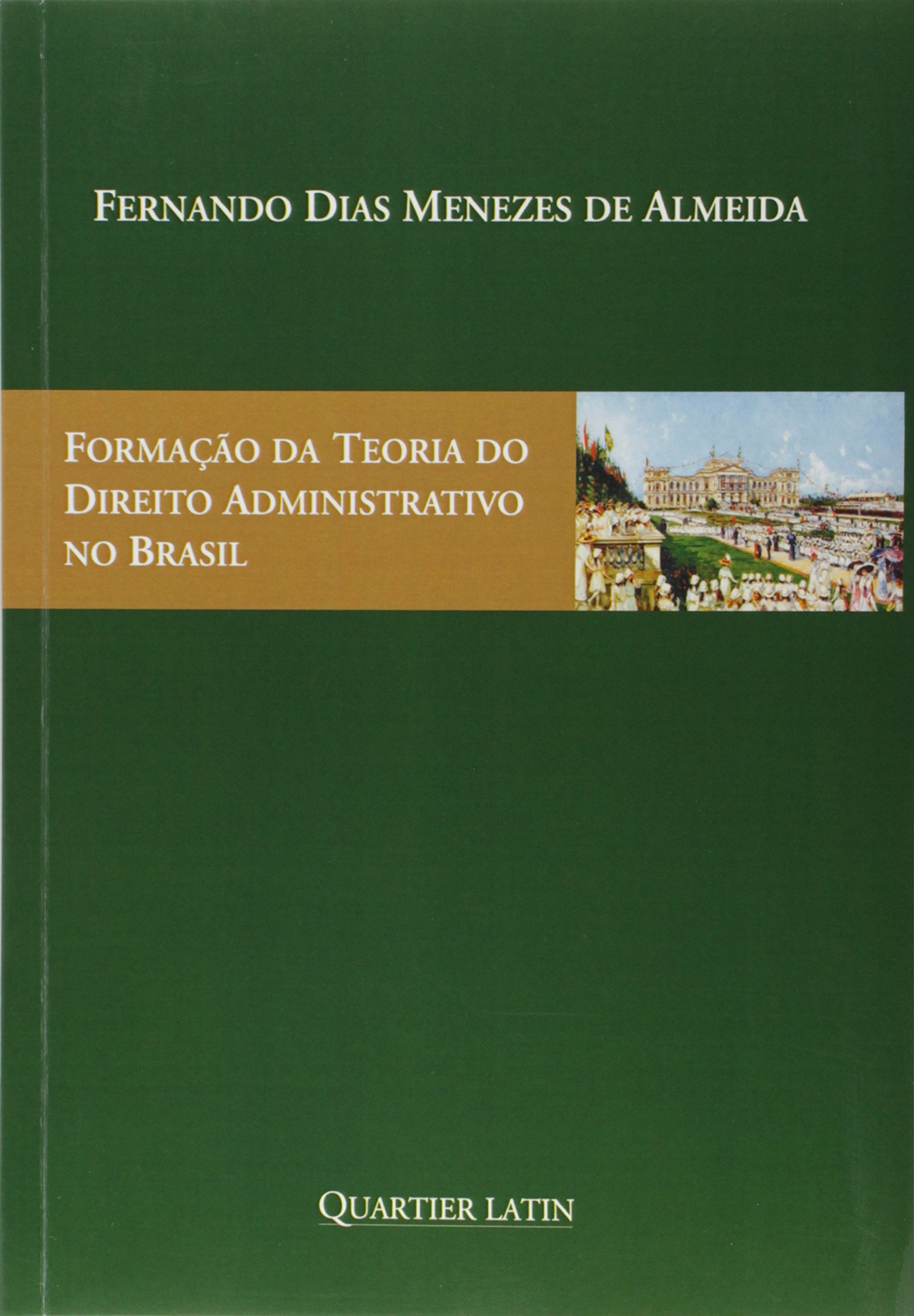 Capa de Formação da Teoria do Direito Administrativo no Brasil