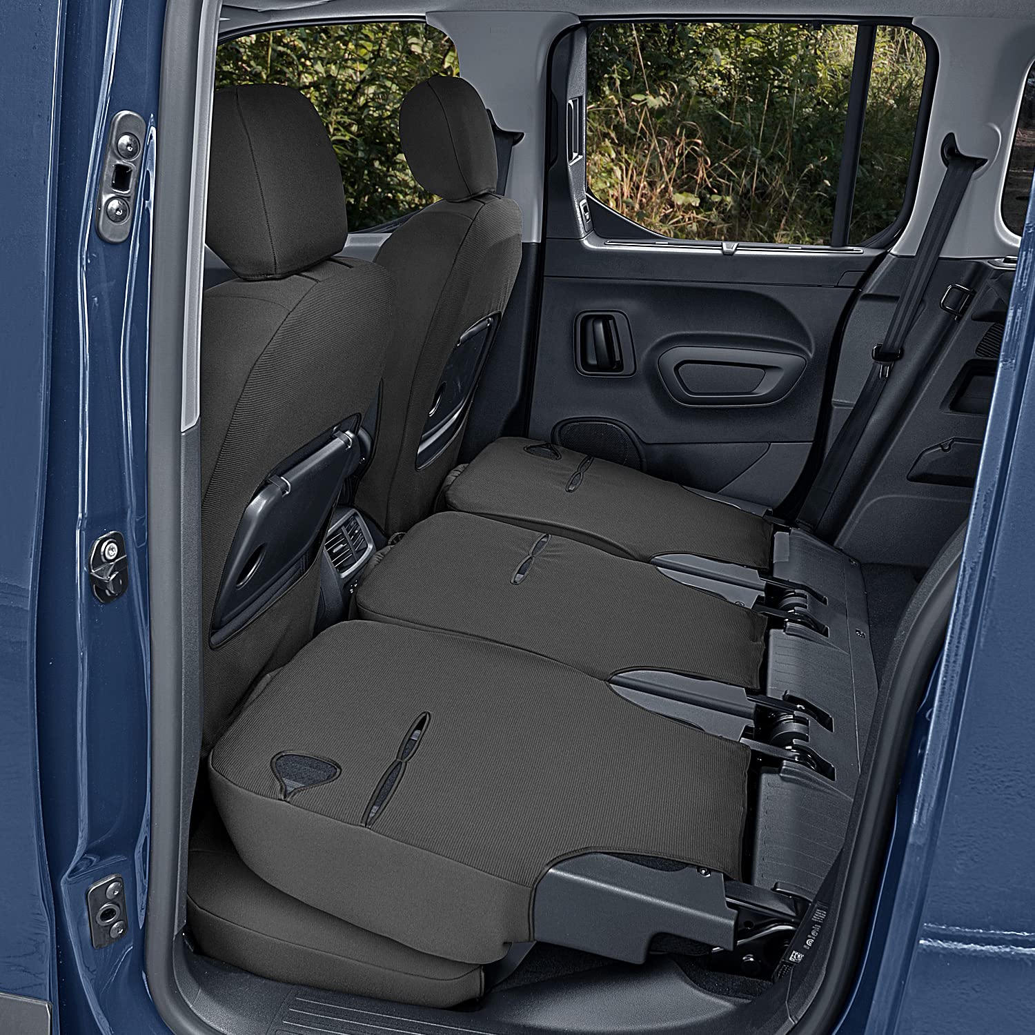 Fundas de Asiento para Rifter Partner III Desde 2019-100% A Medida 2-5plazas (5plazas (Traseras 1+1+1))