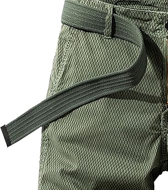 Maiyifu-GJ Men's Camouflage Cargo Shorts Casual Cotton Elastic Waist Cargo Shorts Lightweight Multi-Pocket Summer Short Pants