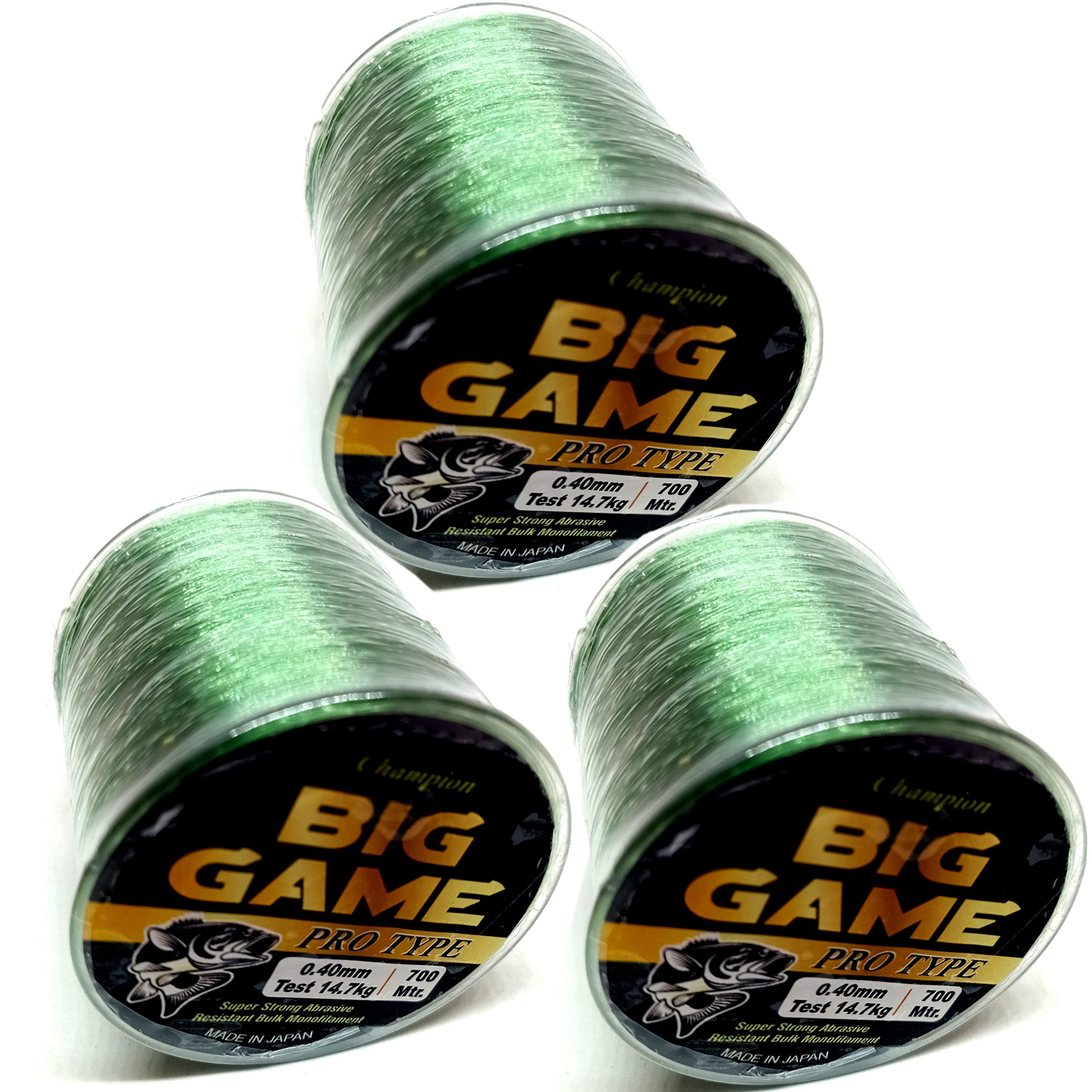 Coral-BigGame Dia 0.40mm Length 600Meter Colour Green Monofilament Fishing Line (Pack of 3) (B0BVYX2LYP) Amazon Price History, Amazon Price Tracker