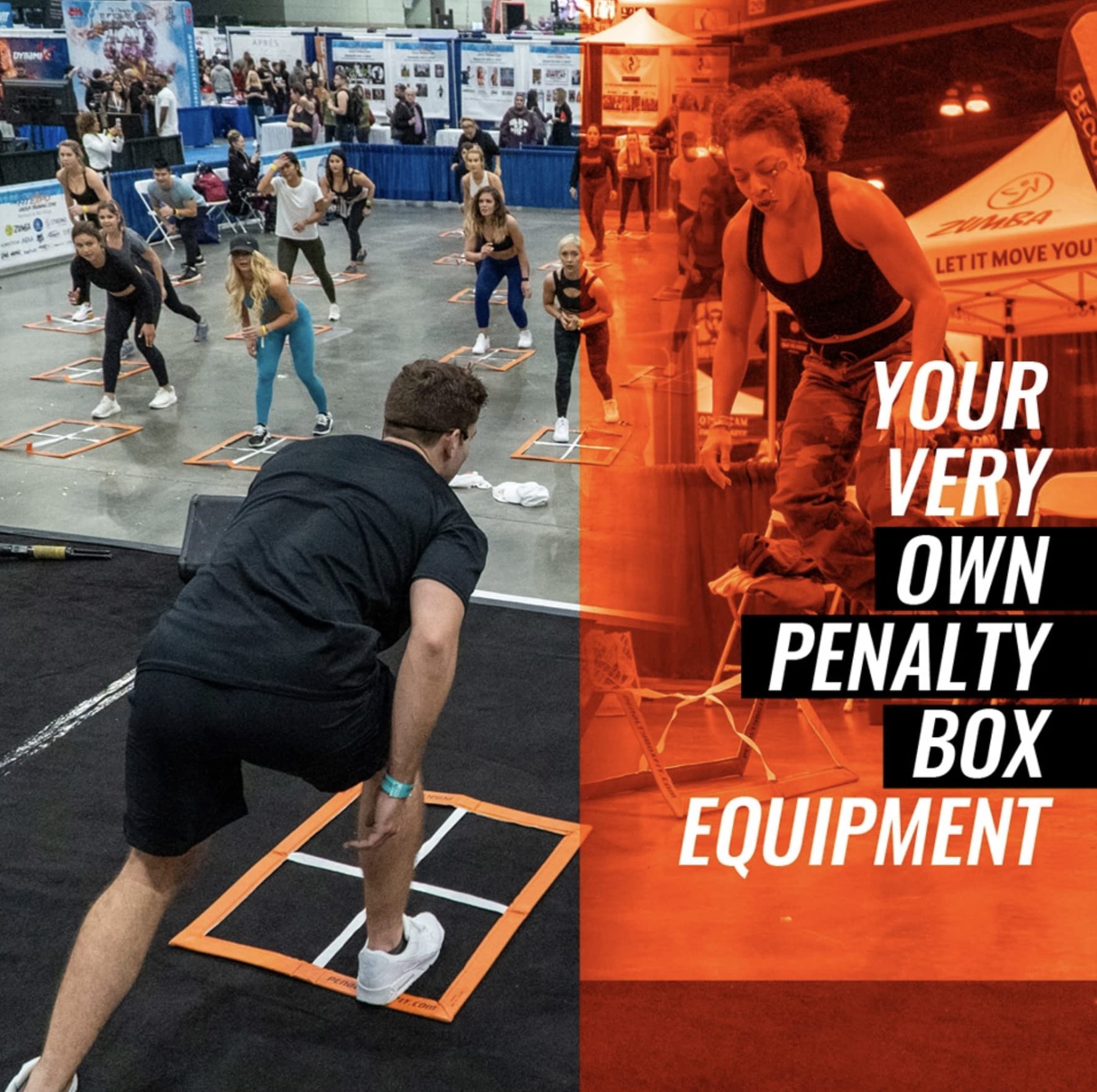 Penalty Box - 2 in 1 Fitness Training Equipment and Home Training