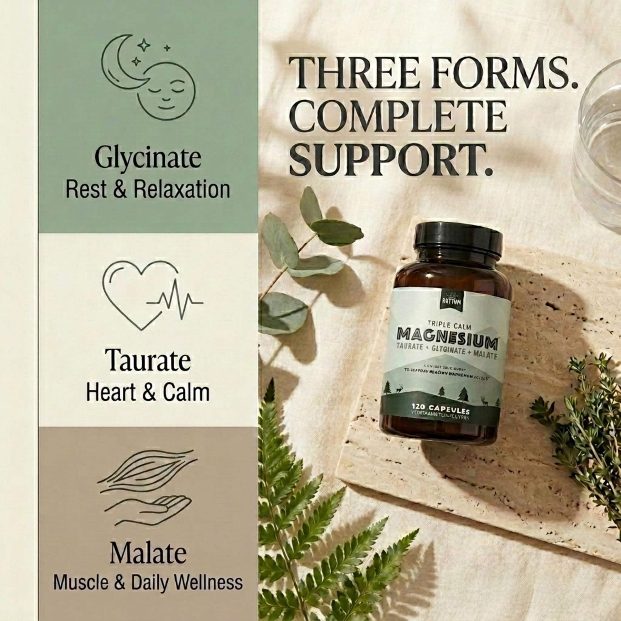 Natural Rhythm Triple Calm Magnesium Complex 150mg, 120 Capsules — Amazon image 2