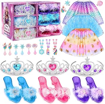 Dreamon Coffret de Déguisements et Accessoires de Princesses Magiques