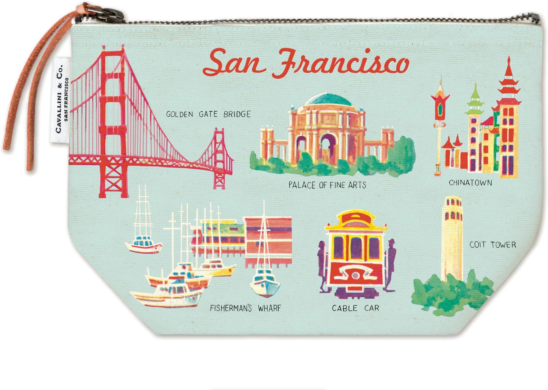 Cavallini Pouch, Multicolor