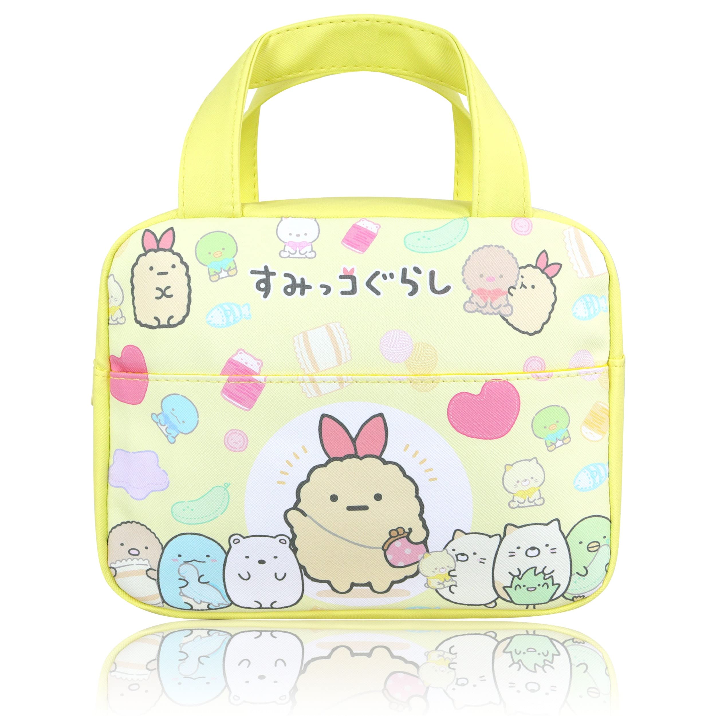 Roffatide Anime Animals Lunch Bag for School Work Reusable Insulated Lunch Box Travel Picnic Container Lunch Box for Girls Boys — image 1