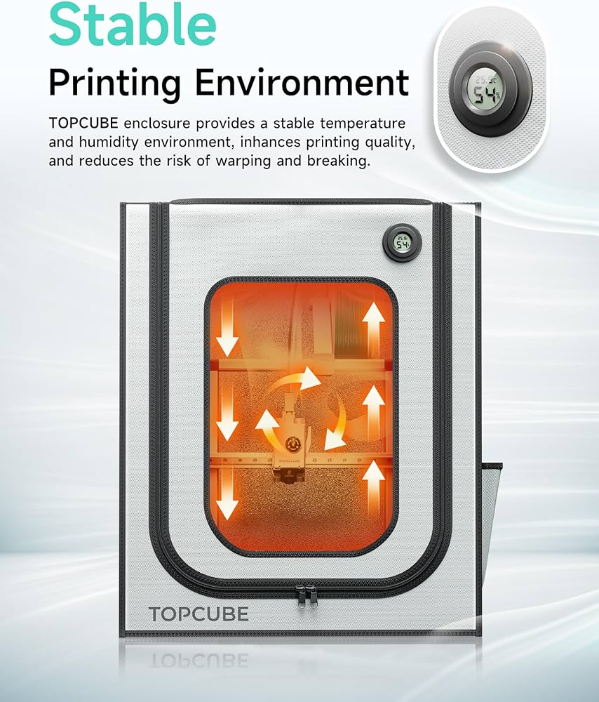 Amazon.co.jp: TOPCUBE 3Dプリンターエンクロージャ Bambu Lab A1用