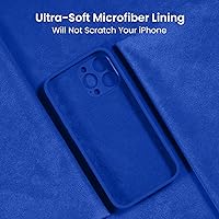 Vista 5 de FireNova Funda diseñada para iPhone 15 Pro, funda de silicona mejorada [protección de cámara] con [2 protectores de pantalla], forro