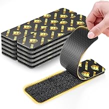 10 Sets Hook and Loop Tape with Adhesive, Heavy Duty Fasteners | Heat-Resistant & Waterproof | Back Adhesive Mounting Strips for Home Office School 14 in