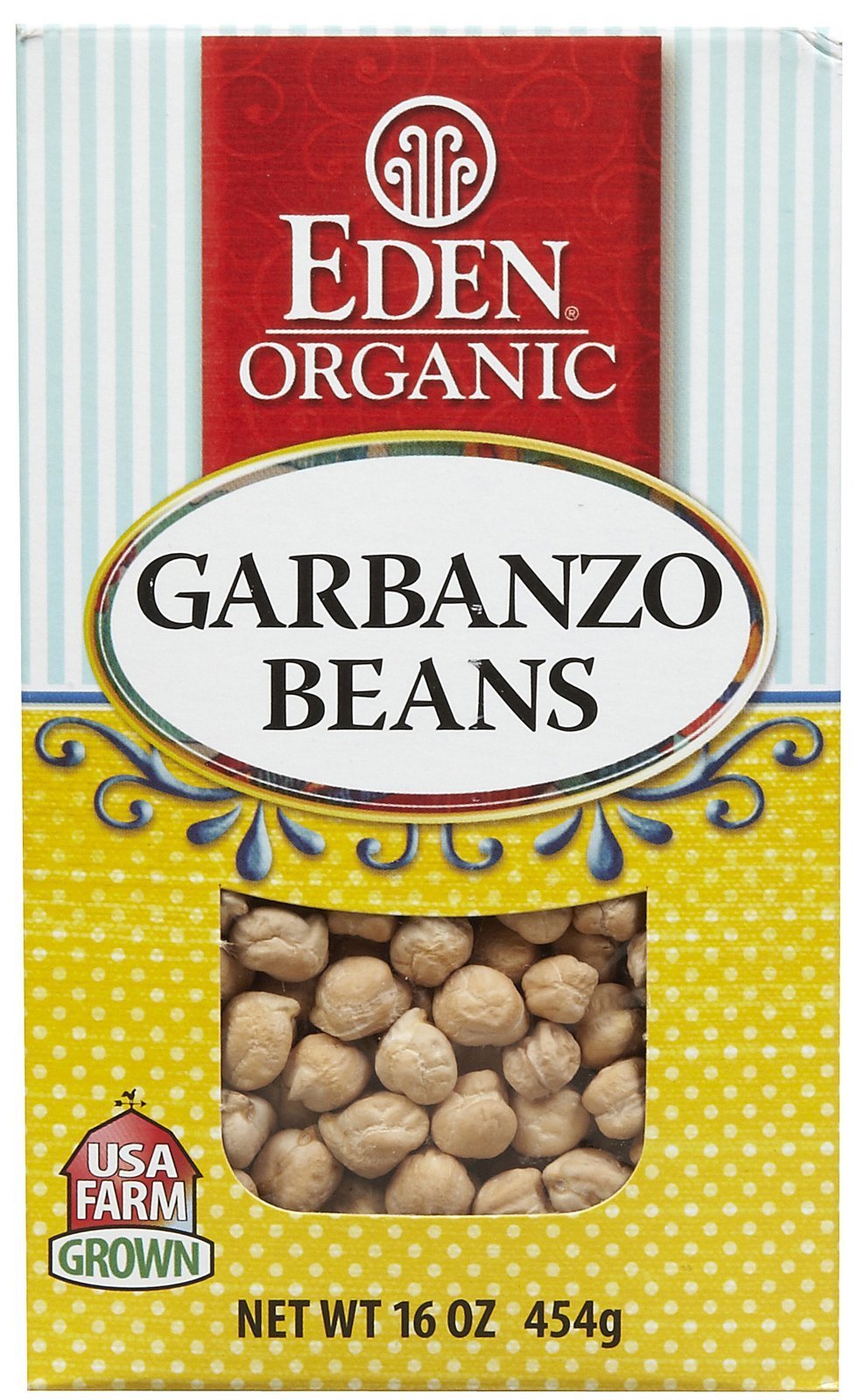 EdenFoods, Organic Garbanzo Beans, 16 oz (454 g)
