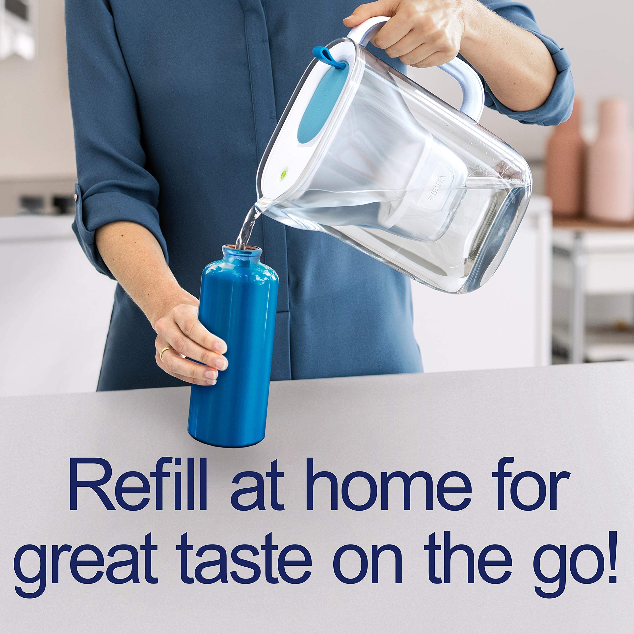 BRITA MAXTRA + Replacement Water Filter Cartridges , Compatible with